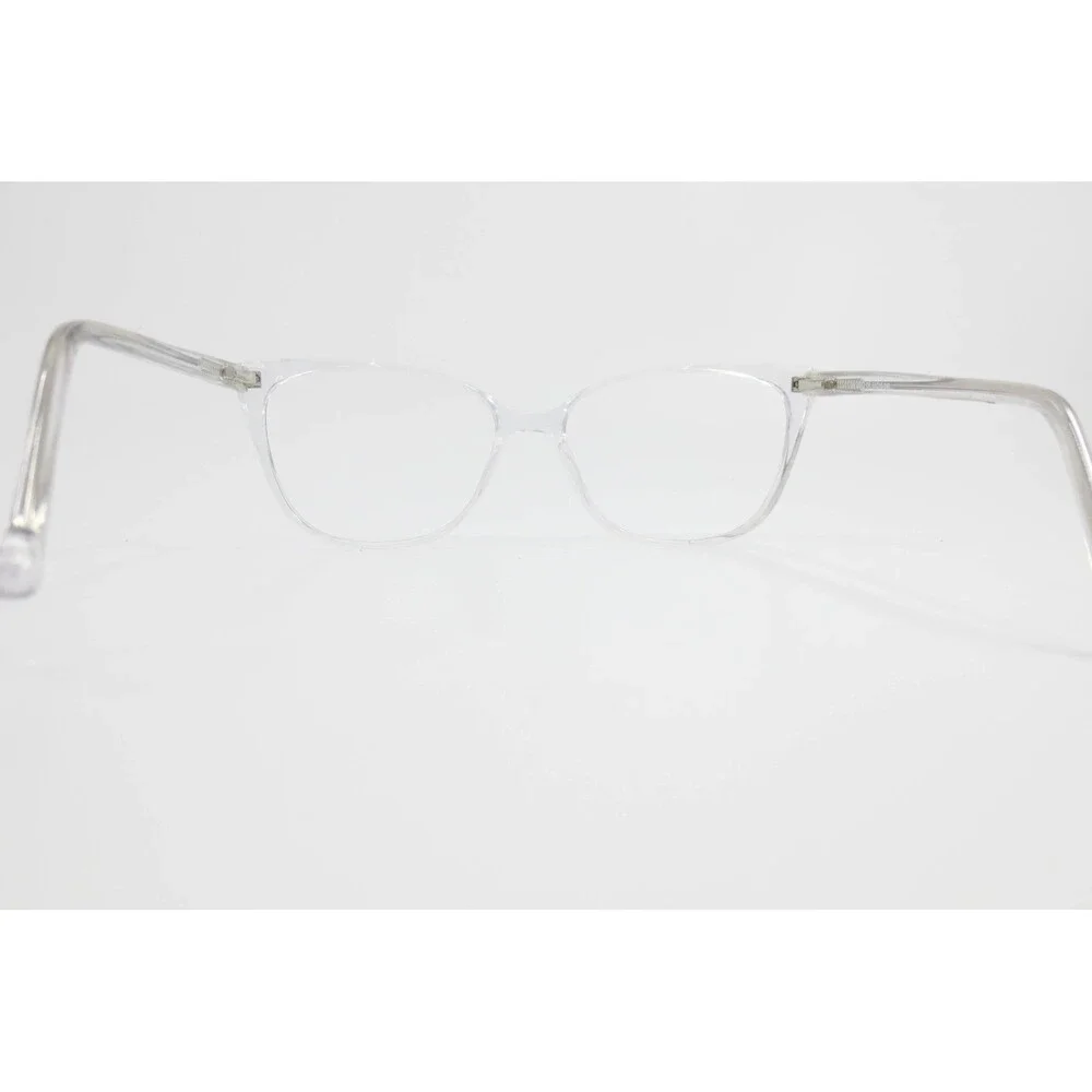 Womens Clear Cat Eye Eyeglasses Frames WP20217-CR 53-15-140 Transparent Silver